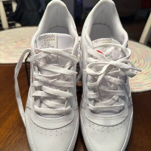 Reebok Classic White Leather Sneakers